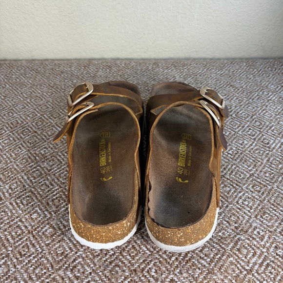 Birkenstock Arizona Big Buckle Sandals sz 40 US 9 Unisex GUC Casual Preppy Comfy - Picture 6 of 10